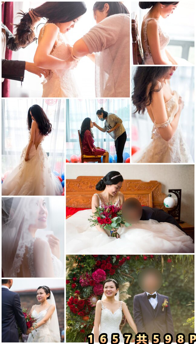 婚礼跟拍系列1657 新娘结婚 高清人像摄影 工作室影楼样片-私房社 - 素人摄影套图分享