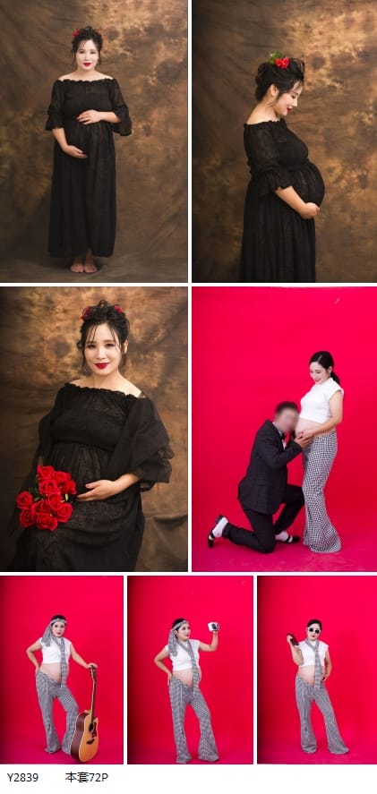 孕妇写真, 火辣身材, 黑色裙子 孕期摄影,黑色蕾丝,火辣身材,孕妇写真,孕妇私房