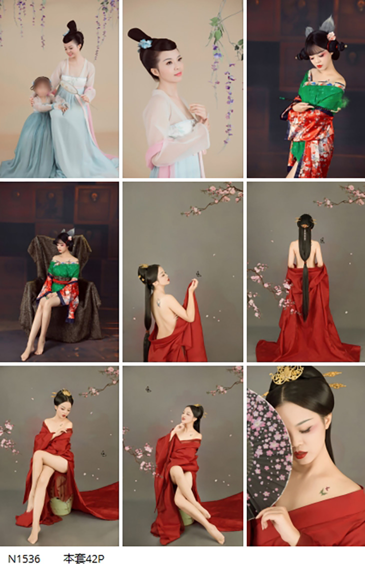 古风美女汉服写真集N1536影楼摄影高清套图照片百度网盘资源-私房社 - 素人摄影套图分享