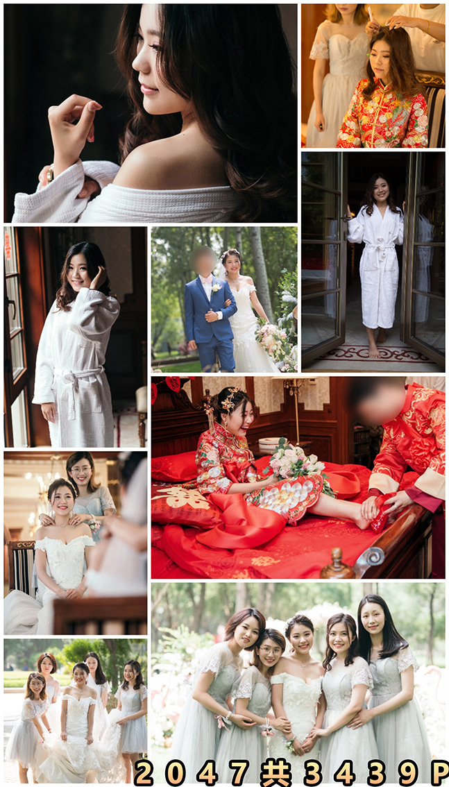 婚礼跟拍系列2047 工作室影楼样片 新娘结婚 高清人像摄影-私房社 - 素人摄影套图分享