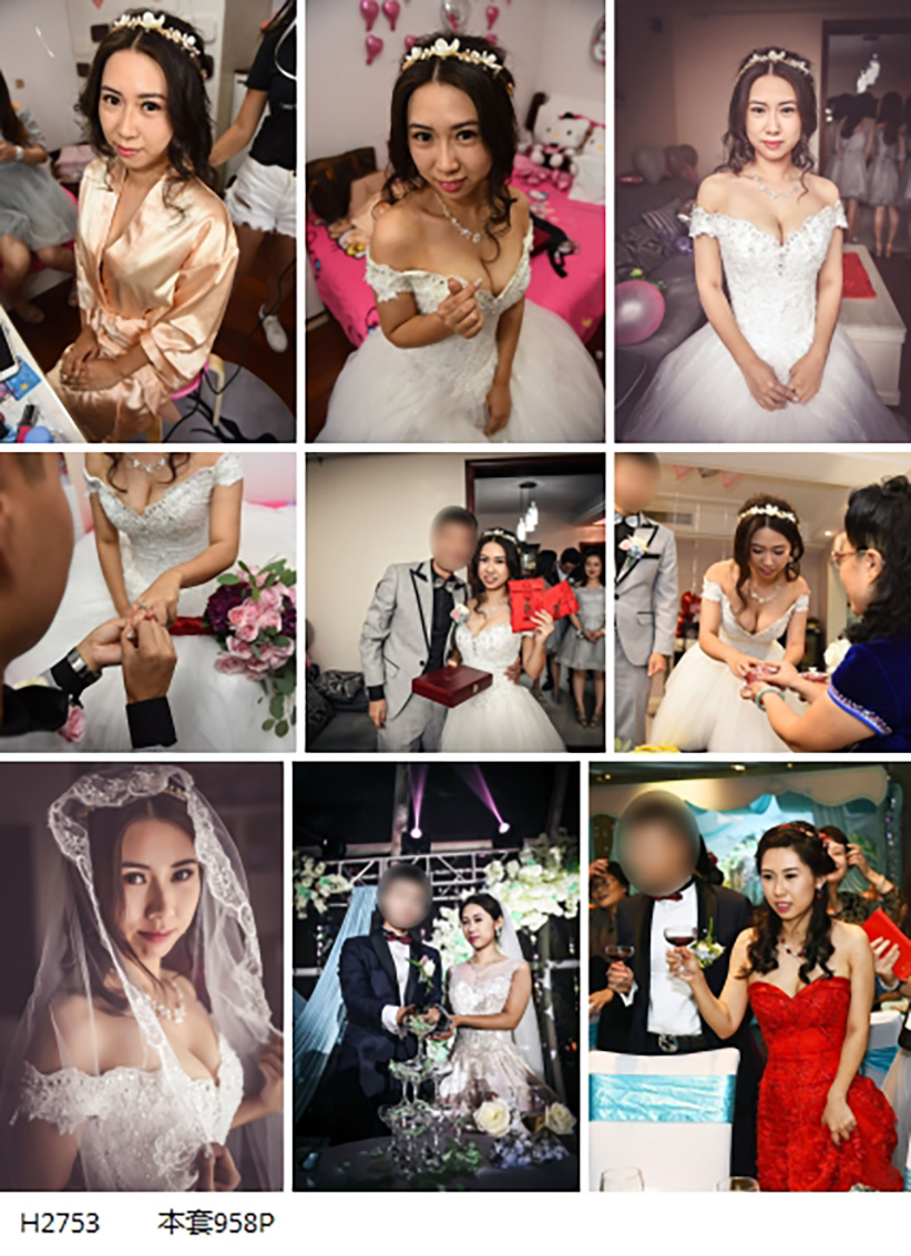 婚礼跟拍系列2753 高清人像摄影 工作室影楼样片 新娘结婚-私房社 - 素人摄影套图分享