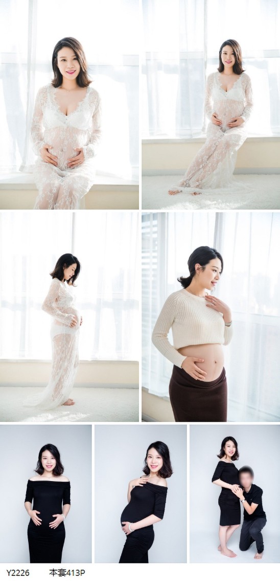 孕妇宝妈摄影写真照片Y2226免费下载人像艺术照图片影楼样片-私房社 - 素人摄影套图分享