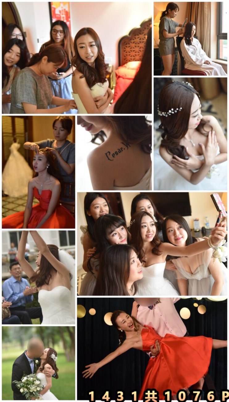 婚礼跟拍系列1431 工作室影楼样片 高清人像摄影 新娘结婚-私房社 - 素人摄影套图分享