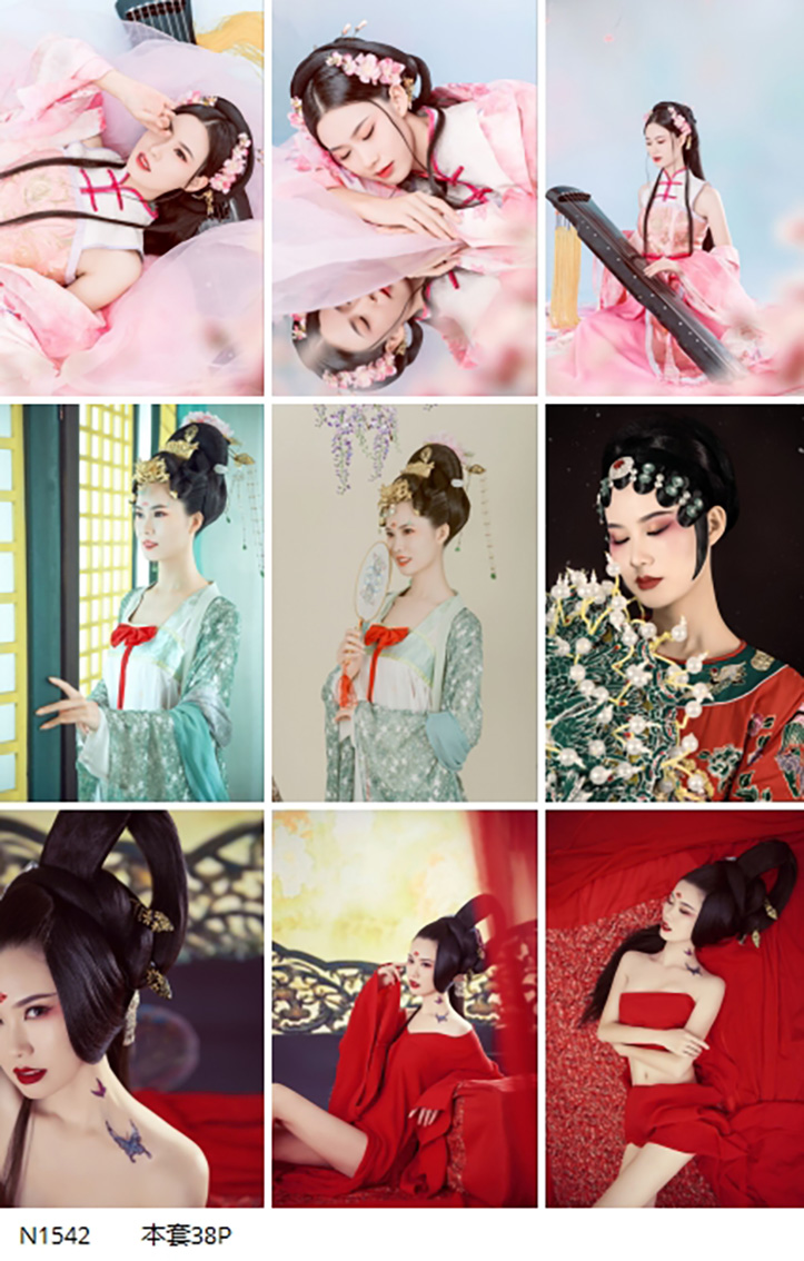 古风美女汉服写真集N1542影楼摄影高清套图照片百度网盘资源-私房社 - 素人摄影套图分享