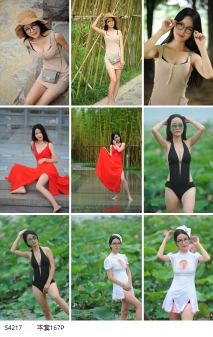 大胸, 护士, 眼镜, 黑色连体衣 情趣护士,性感写真,素人摄影,美女写真,性感护士