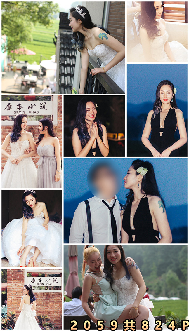 婚礼跟拍系列2059 高清人像摄影 工作室影楼样片 新娘结婚-私房社 - 素人摄影套图分享