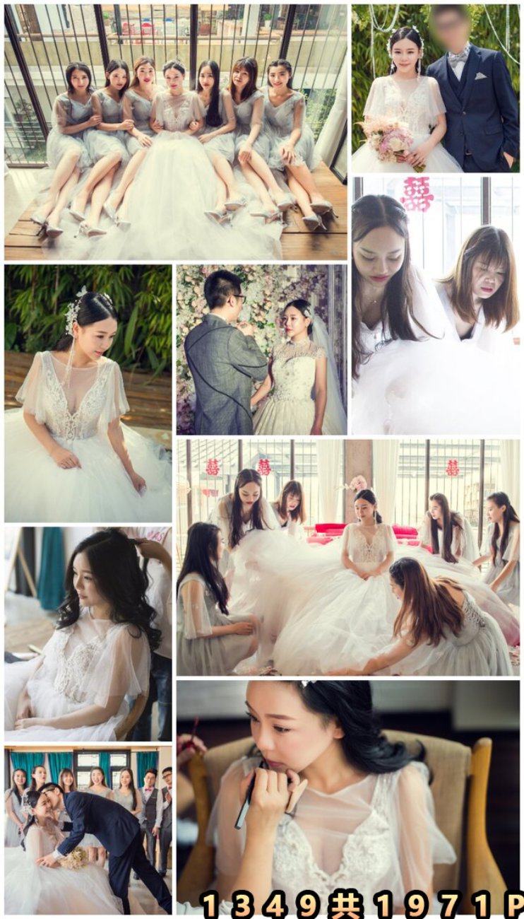 婚礼跟拍系列1349 新娘结婚 高清人像摄影 工作室影楼样片-私房社 - 素人摄影套图分享