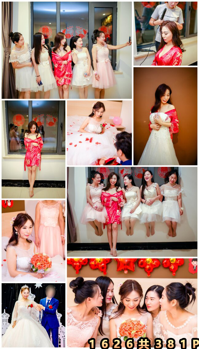 婚礼跟拍系列1626 新娘结婚 工作室影楼样片 高清人像摄影-私房社 - 素人摄影套图分享