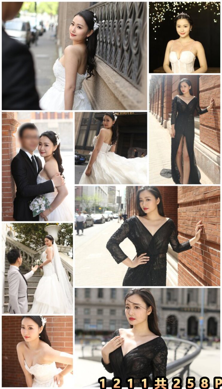 婚礼跟拍系列1211 工作室影楼样片 高清人像摄影 新娘结婚-私房社 - 素人摄影套图分享