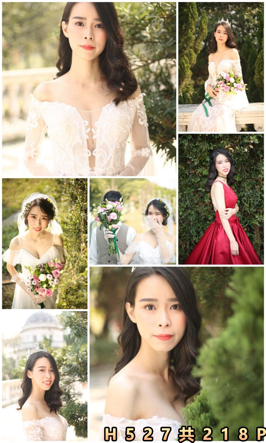 婚礼跟拍系列H527 工作室影楼样片 高清人像摄影 新娘结婚-私房社 - 素人摄影套图分享