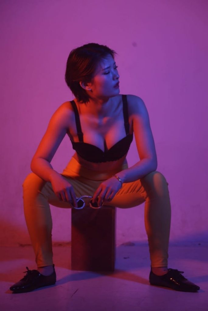 素人 性感私房写真,独特韵味 ,黑色蕾丝内衣,私房摄影,性感套图
