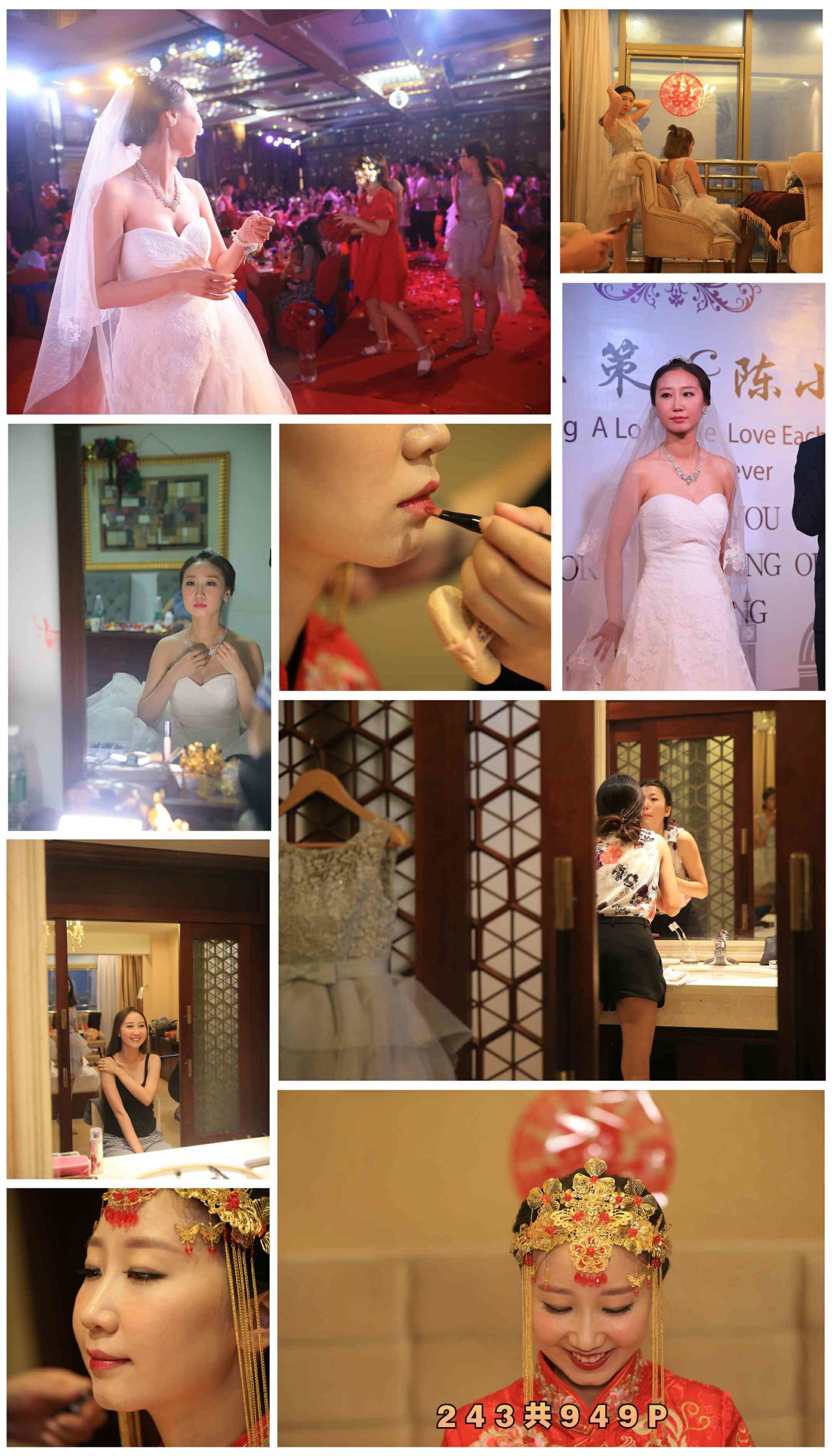 婚礼跟拍系列H243 新娘结婚 高清人像摄影 工作室影楼样片-私房社 - 素人摄影套图分享