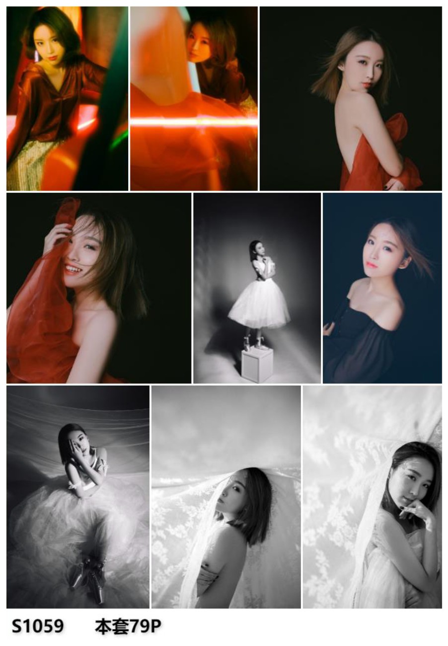 素人私房摄影照片S1059人像素材写真图片影楼工作室样片-私房社 - 素人摄影套图分享